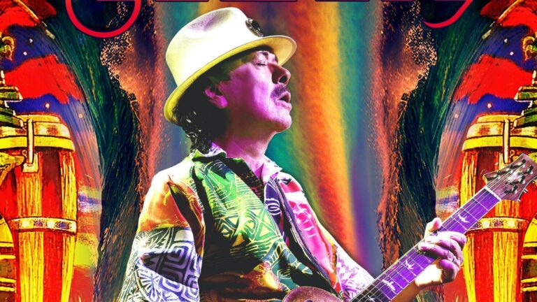 Santana trace les dates de la tournée estivale 2023 de 1001 Rainbows
