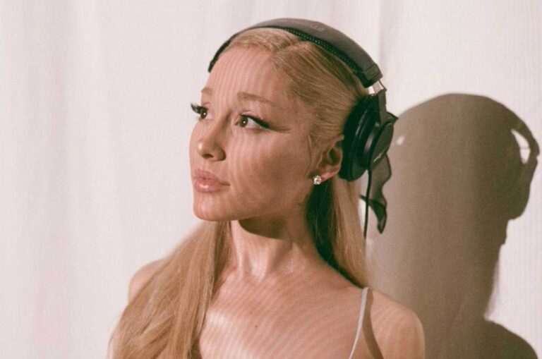 Ariana Grande partage « Oui, et ? »  Clip de session d’enregistrement depuis le studio