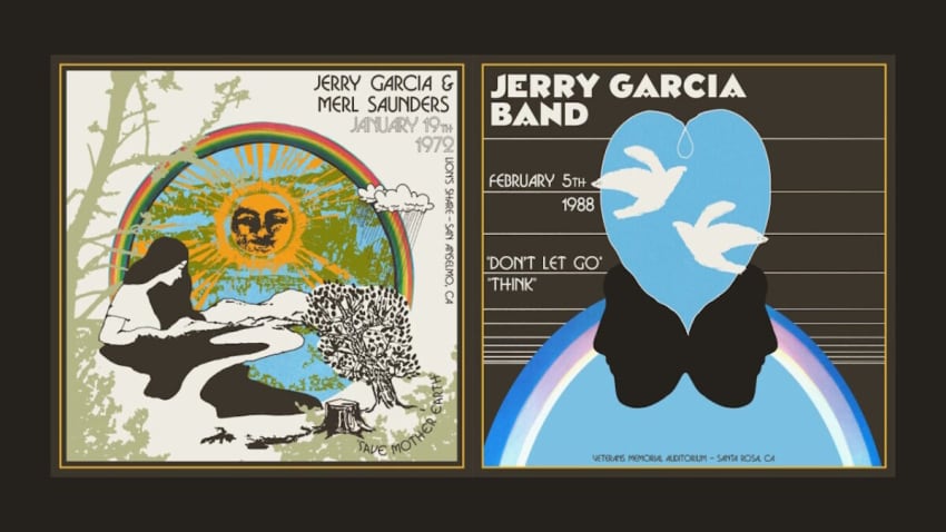 Round Records lance une nouvelle série d'archives en vinyle Jerry Garcia