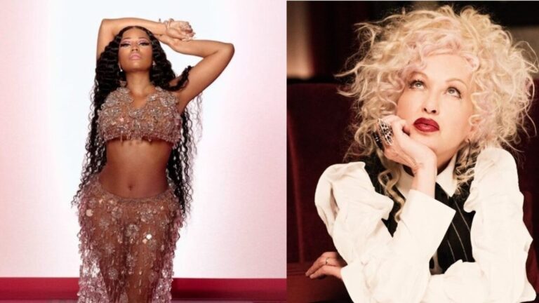 Regardez Nicki Minaj accueillir son héros Cyndi Lauper pour un duo surprise à Brooklyn