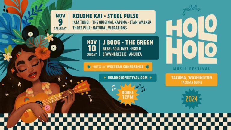 Holo Holo Music Festival s'étend à Tacoma avec Kolohe Kai, J Boog et plus
