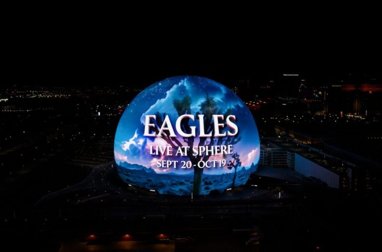 Les Eagles réservent 12 dates d’automne au Las Vegas Sphere
