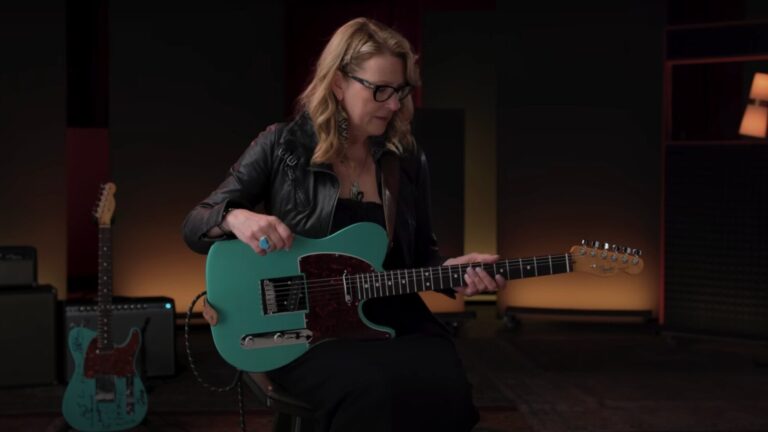 Regardez Susan Tedeschi jouer de sa nouvelle guitare Fender Telecaster signature